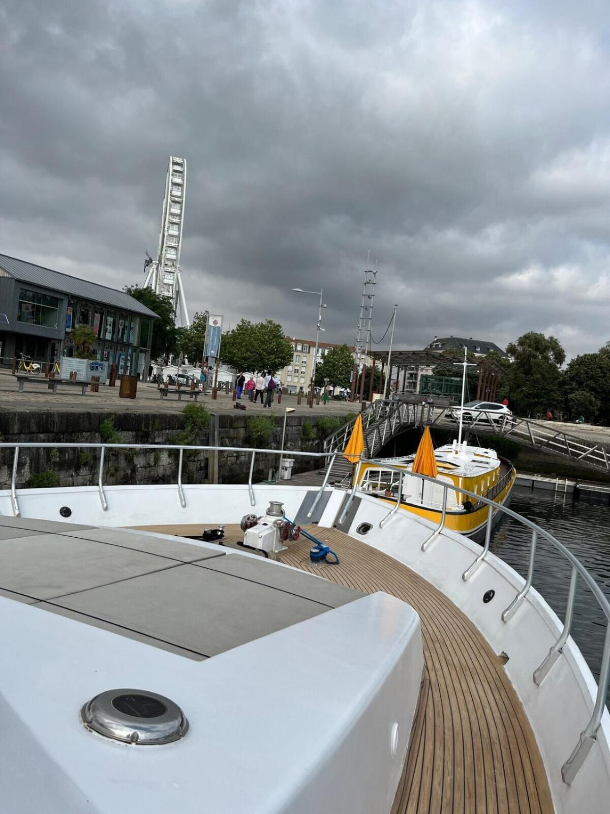 Yacht Aquamarina Vieux Port La Rochelle Hotel La Rochelle  Eksteriør billede